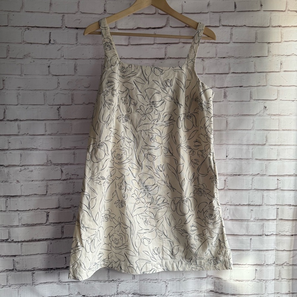 Floral Print Sleeveless Dress